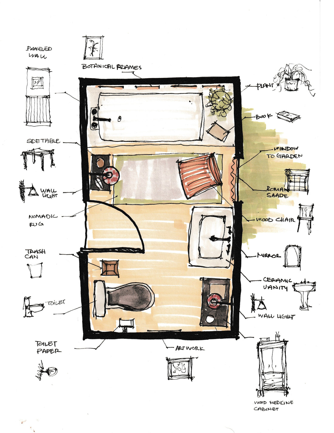 Episode 2: From a Lovely Bathroom with Hints of Spring Blossoms