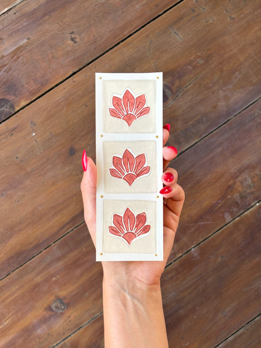 Seeb in Amberlight | Handprinted | 2-5.7