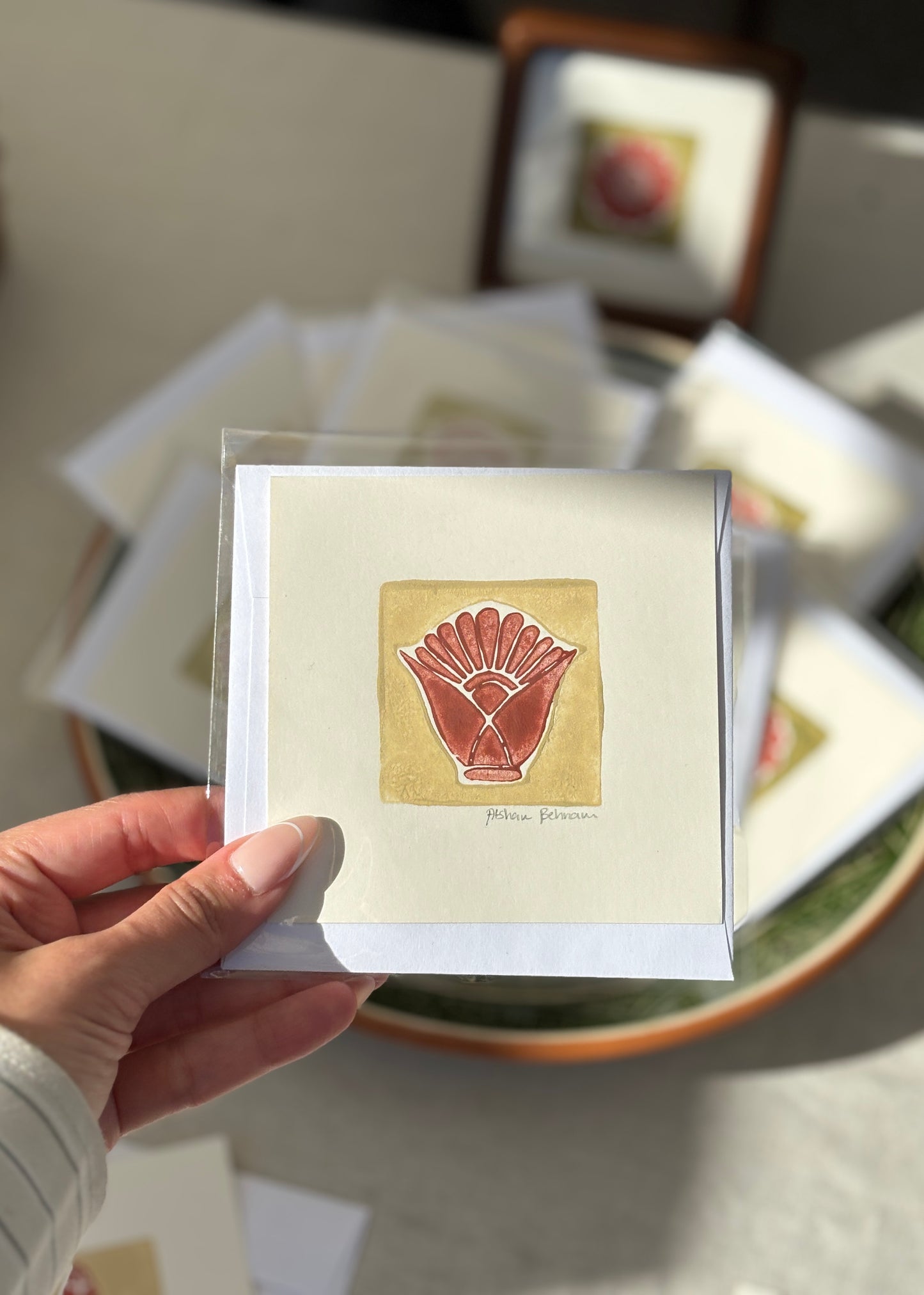 Anahid in Dusk | Framed Miniature