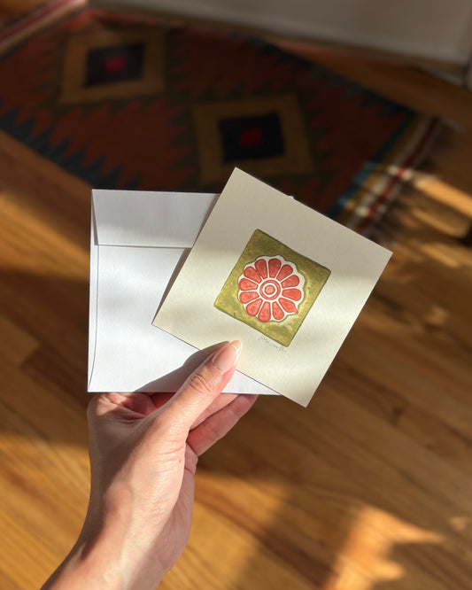 Anahid in High Summer | Handprinted | 4.4