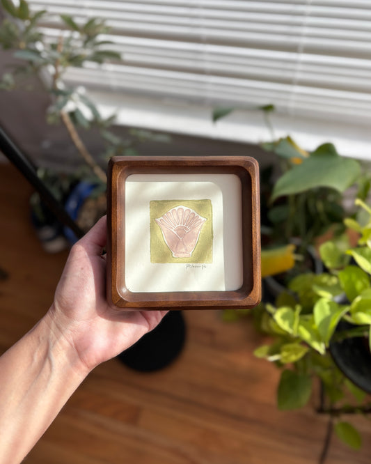 Lotus in Haven | Handprinted | 4.4