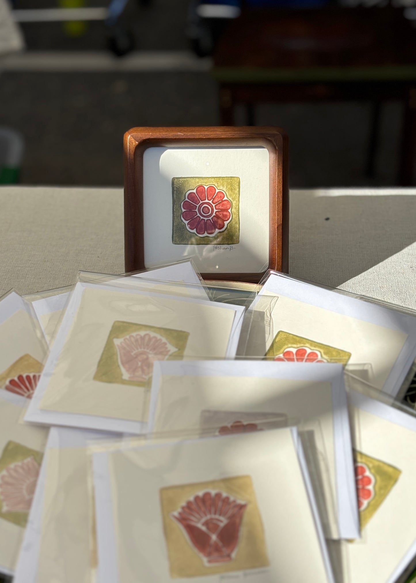 Anahid in High Summer | Framed Miniature