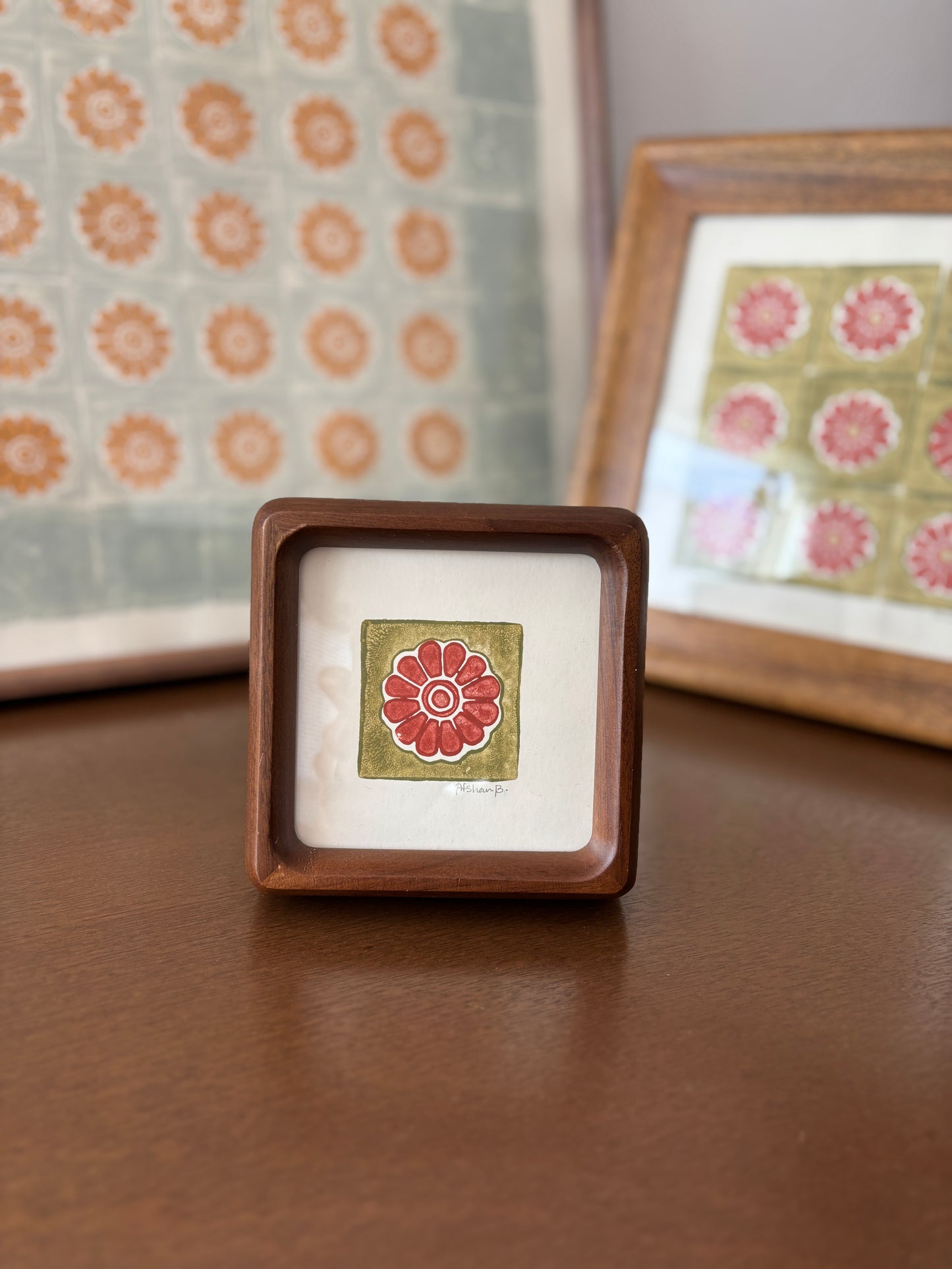 Anahid in High Summer | Framed Miniature