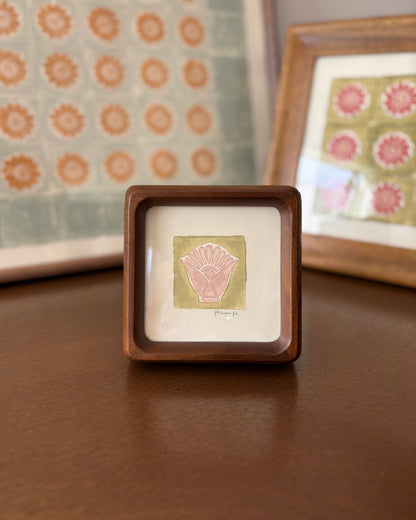 Lotus in Haven | Handprinted | 4.4